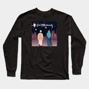 Eid mubarak Long Sleeve T-Shirt